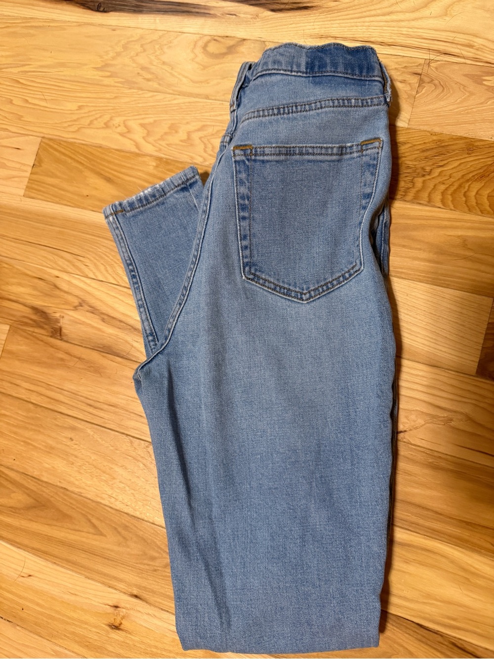 Abercrombie & Fitch Light Blue Skinny Jeans